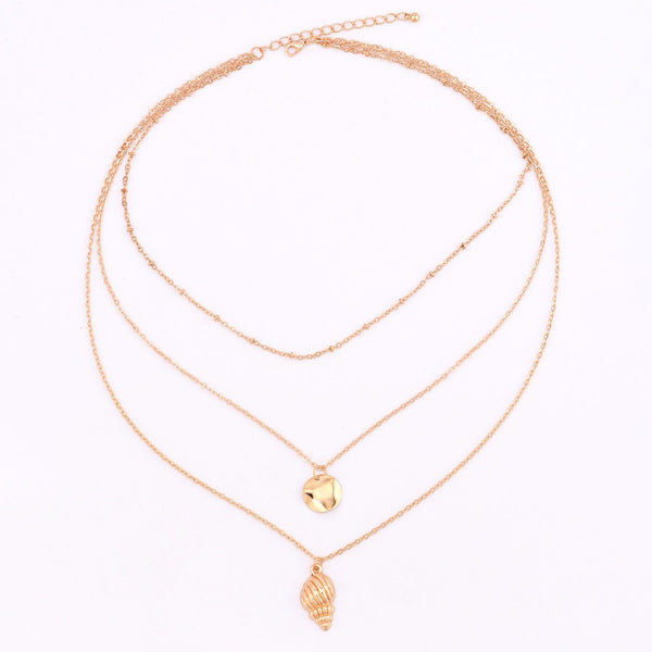 Shell & Beach Layer Necklace - Simply Adore